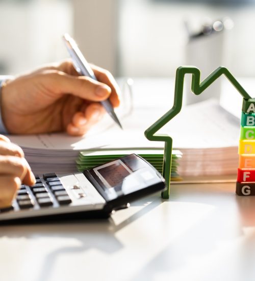 Energy Efficient House Audit. Auditor Accounting Rate